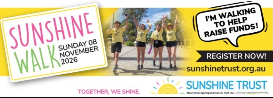 Sunshine Walk 2026 | Email Signature